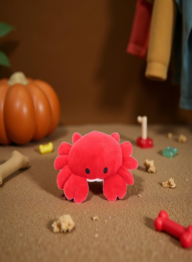 BWESOO Red Crab Pet Toy, Dog Toys/Puppy Toys/Dog Toys for Large Dogs Chew/Squeaky/Durable/Stuffed Toys for Small, Medium, Large Dogs - Image 4